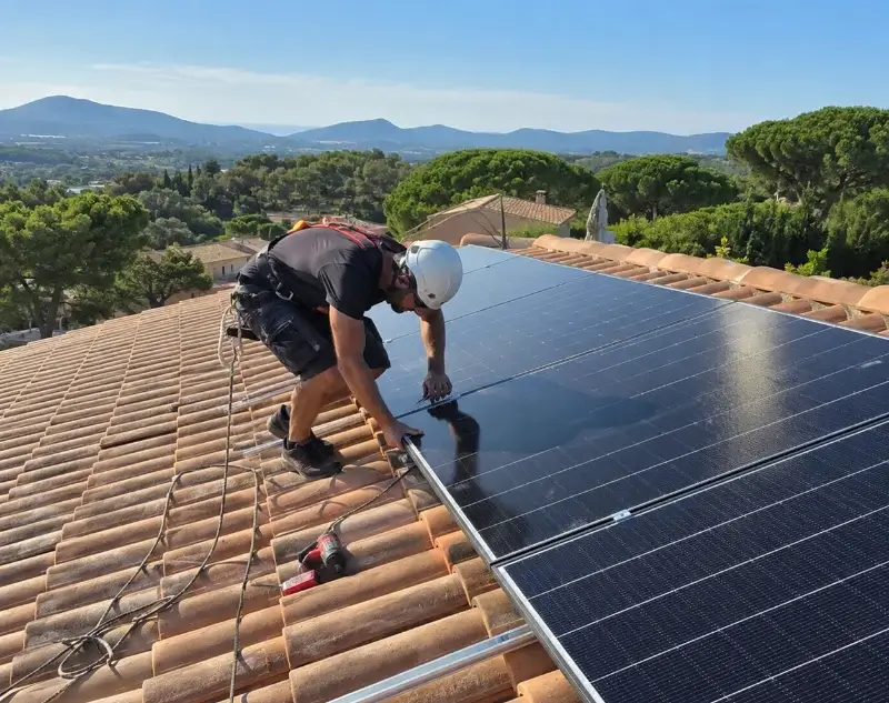 Installateur panneaux solaires Landévant — pose photovoltaïque sur toiture