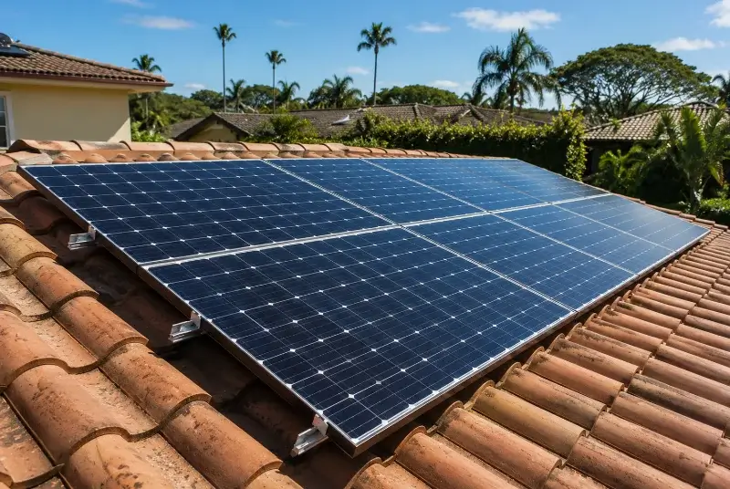 Installation de panneaux solaires à Landévant